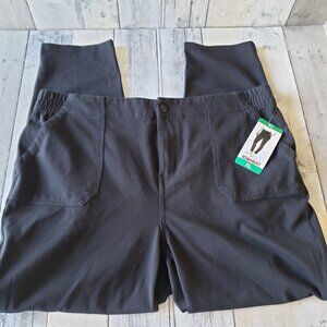 NWT - 32 Degrees Heat Ladies Knit Twill Pants with Elastic Back Waist – Size XL